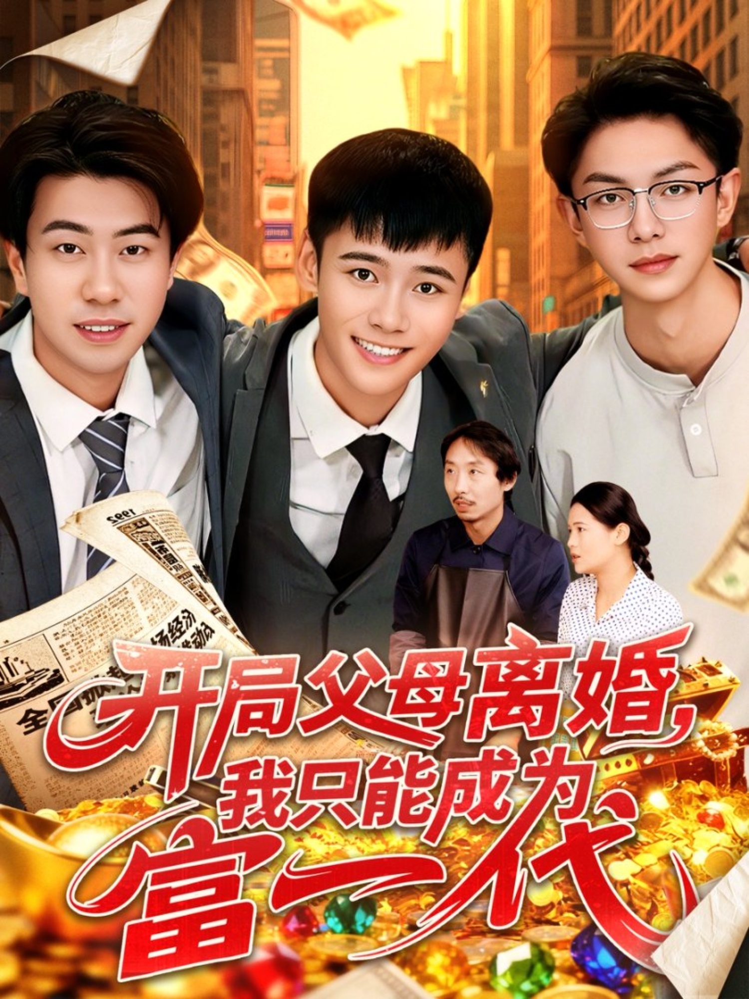 開局父母離婚，我只能成為富一代(全集)